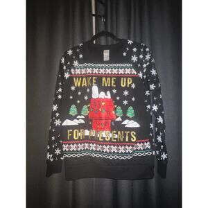 Ugly Christmas Sweater Xmas Sweatshirt Crewneck Size Medium
